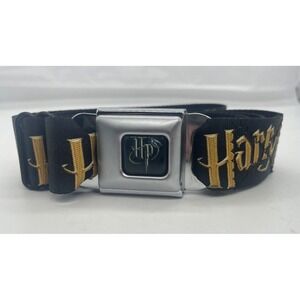 Harry Potter Seatbelt Belt Hufflepuff/Ravenclaw/Gryffindor/Slytherin Coat of Arm